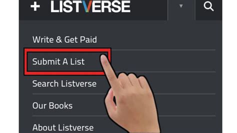 listverse jobs|submit a list to listverse.